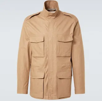 Tod's Linen field jacket
