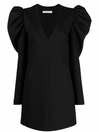 Philosophy di Lorenzo Serafini puff sleeve mini dress - Black