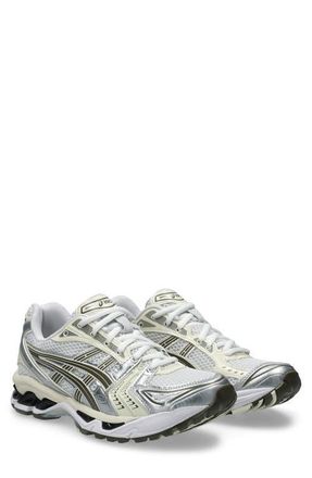 Asics Gender Inclusive GEL-KAYANO 14 Sneaker in White/Ivory at Nordstrom, Size 5.5 Womens