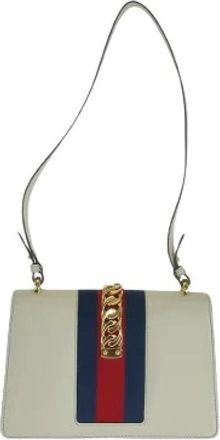 Gucci Pre-owned Shoulder Bags, female, Beige, Size: ONE SIZE Pre-owned Shoulder Bag