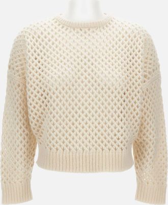 Max Mara Essen Perforated Cashmere Sweater