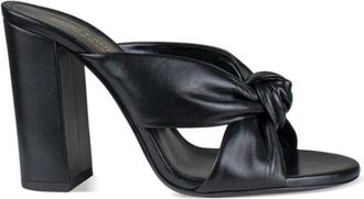 Saint Laurent Loulou Mules - Dames - Muiltjes - Zwart - 35 1/2 EU - Leer - Schoenen