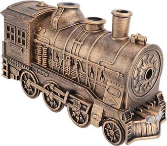 OEM Humidificador Difusor De Aromaterapia Retro Train De 300 Ml - Vapor Fr&iacute;o Con 2 Modos De Iluminaci&oacute;n