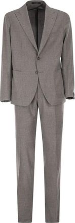 Tagliatore Completo con revers a lancia - Grigio