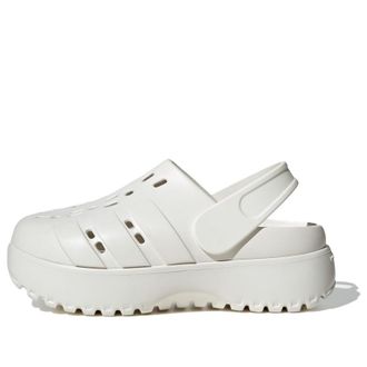 adidas (WMNS) adidas Adilette Clog Platform Beige JP9576