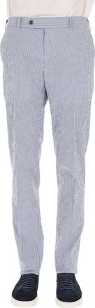 Pantaloni Torino Striped Seersucker Slim Fit Pants