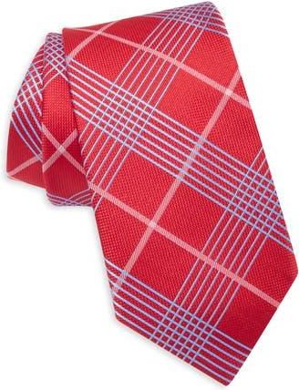 Tommy Hilfiger Hayden Plaid Tie in Red at Nordstrom Rack
