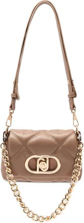Liu Jo LaPuffy quilted monogram small bag - Neutrals