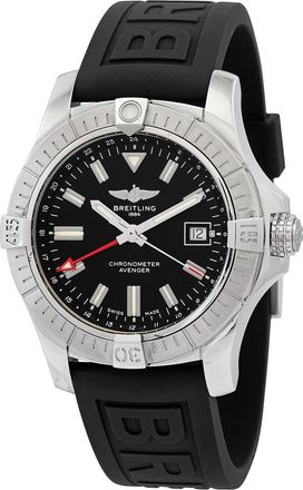 Breitling Pre-owned Breitling Avenger Automatic Black Dial Mens Watch A32397101B1X1