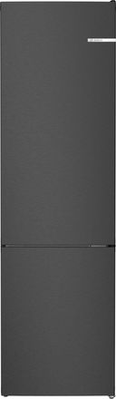 Bosch Serie 4, Frigor&iacute;fico-congelador Independiente Con Congelador Inferior, 203 X 60 Cm, Acero Negro Cepillado Antihuellas, Kgn392xcf