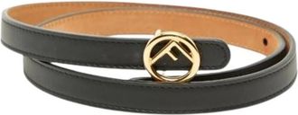 Fendi Pre-owned Belts, female, Black, Size: ONE SIZE Pre-owned Vintage Belt