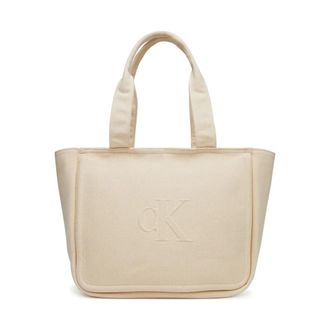 Calvin Klein Mujer, Bolsos, Beige, Talla: ONE Size