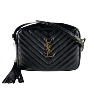 Saint Laurent Pre-owned Cross Body Bags, female, Black, Size: ONE SIZE Pre-owned Vintage Shoulder Bag