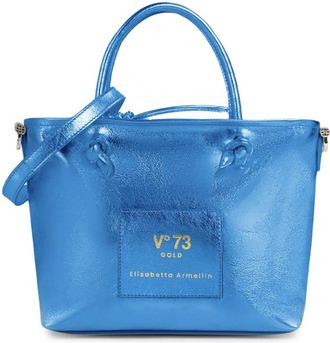 V&deg; 73 Handtas met rits aan de bovenkant - Dames - Handtassen - Blauw - ONE Size - Tassen