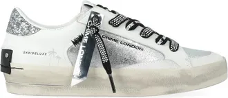 Crime London Sk 8 Deluxe Cold Hearted - Dames - Sneakers - Wit - 41 EU - Leer - Schoenen