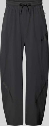adidas Oversized Jogpants mit Rei&szlig;verschlusstaschen in Black, Gr&ouml;&szlig;e XXL