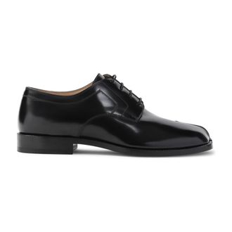 Maison Margiela Dress Shoes, male, Black, 6 UK, Black Laced Mens Shoes