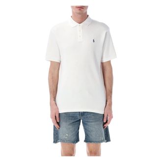 Polo Ralph Lauren Polo Shirts, male, White, Size: XL Loop Back Polo