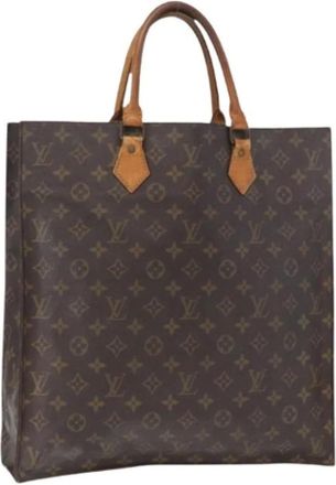 Louis Vuitton Pre-owned Tote Bags, female, Brown, Size: ONE SIZE Pre-owned Canvas Tote Bag