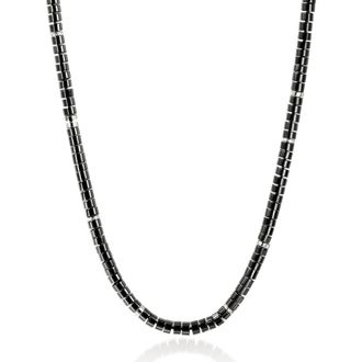 John Hardy Heishi Beaded Necklace in Silver at Nordstrom, Size 22
