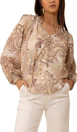 Hale Bob Silk-Blend Mallory Blouse
