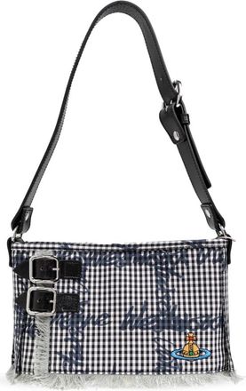 Vivienne Westwood Shoulder Bag - Dames - Schoudertassen - Blauw - ONE Size - Katoen - Tassen