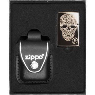 OEM Encendedor Zippo Anne Stokes Skull Set De Regalo N.&ordm; 3
