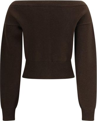 Tom Ford Womens Brown Cashmere Cardigan Clothing