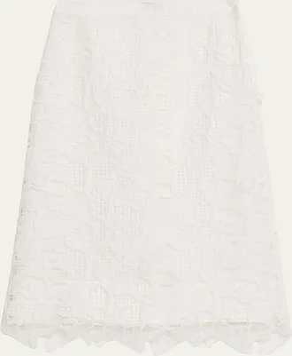 SIMKHAI Elissa Embroidered Column Skirt