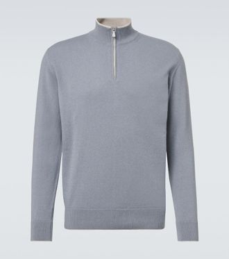 Eleventy Cashmere half-zip sweater
