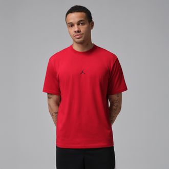 Nike Jordan Mens Jordan Sport Dri-FIT Jumpman T-Shirt in Red | IB6757-687