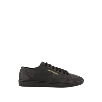 Saint Laurent Schoenen, Heren, Zwart, 42 EU, Leer, Gym Sneakers