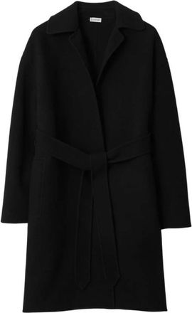 Burberry Belted Cashmere Wrap Coat, Brand Size 10 ( US Size 8 )