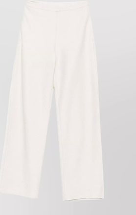 Emporio Armani high-rise wide leg trousers