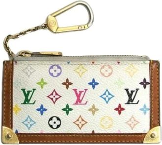 Louis Vuitton Pre-owned Wallets, female, Multicolor, Size: ONE SIZE Pre-owned Vintage Canvas Wallet