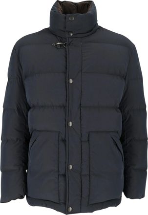 Fay High-Neck Quilted Down Jacket