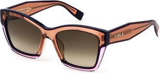 Furla SFU778V 06EP Mens Sunglasses Pink Size 55