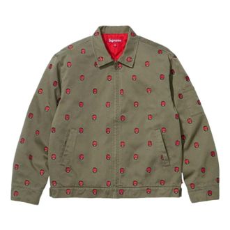 SUPREME x Spitfire SS26 Work Jacket Green SUP-SS26-341-GRN