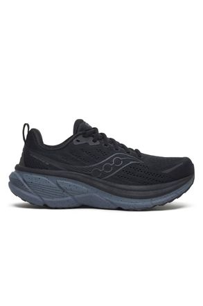 Saucony Mens Hurricane 25 Shoes In Shadow/black