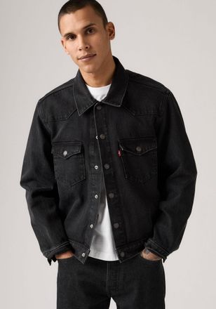 Levi's Jeansjacke LEVIS, Herren, Gr. XXL, midnight in oakland, Denim/Jeans, Obermaterial: 100% Baumwolle, bequem h&uuml;ftlang, Manschette, Jacken Jeansjacke, Wes