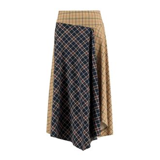 Barbour Midi Skirts, female, Multicolor, Size: S Dalbury Midi Skirt