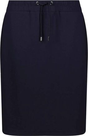 Monari Dames, Rokken, Blauw, Maat: L Viscose