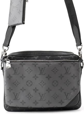 Louis Vuitton Noir Monogram Eclipse Monogram Eclipse Monogram Reverse Shoulder Bag (Pre-Owned)