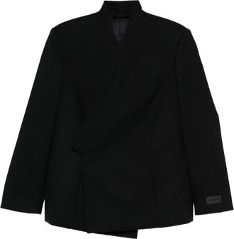 Kenzo Asymmetric Wrap Jacket