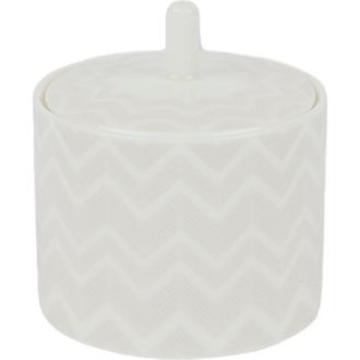 Missoni Home Zigzag White Sugar Bowl at Nordstrom