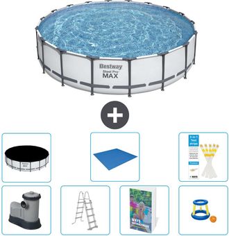 Bestway Piscina Bestway Steel Pro Max Redonda - 549x122 Cm - 8-piezas S568