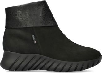 Mephisto Zwarte enkellaars voor dames - Su&egrave;de - Dames - Enkellaarsjes - Zwart - 42 EU - Su&egrave;de - Schoenen