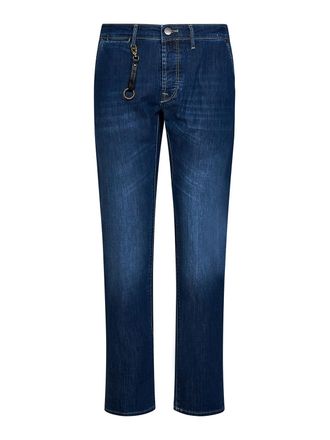 Incotex Slim-fit medium blue denim jeans