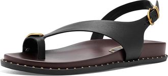 Kenneth Cole Dixon Womens Sandals Black Leather : 5.5 M
