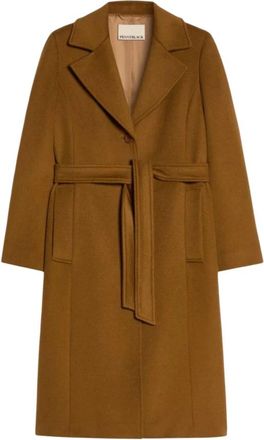 Pennyblack Abrigo de lana Pbbvik - Coats - Mujer - Marr&oacute;n - XS